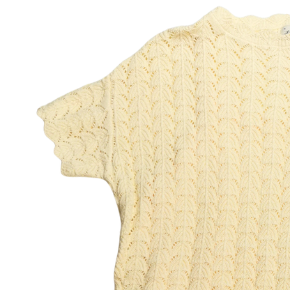 Vestido mini de punto calado con manga corta A NEW DAY para mujer