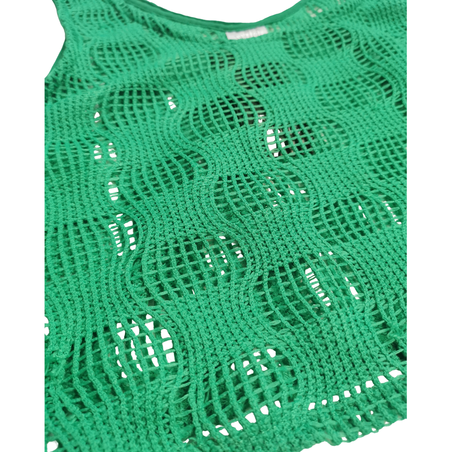 Top Corto salida de baño de Crochet Calado  WILD FABLE para mujer