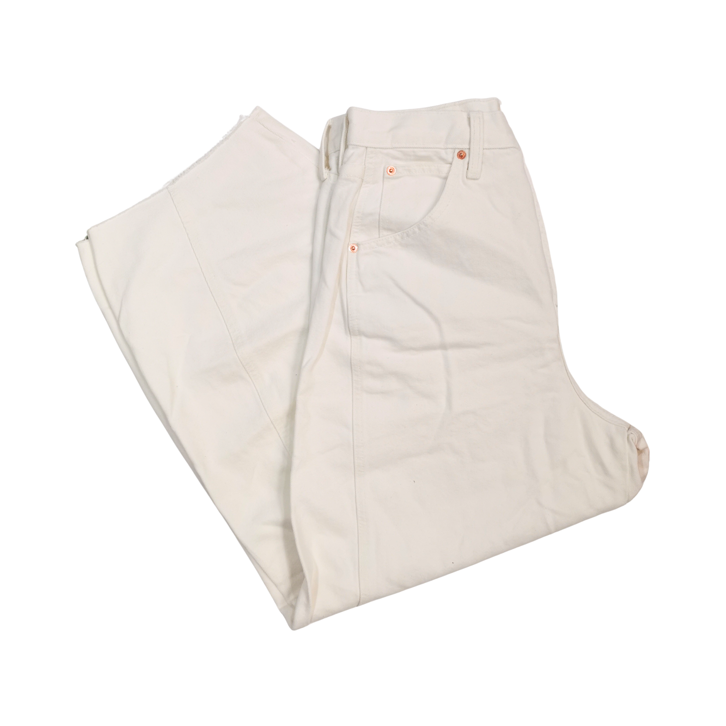 Jeans Estilo Barrel de Tiro Alto UNIVERSAL THREAD para mujer