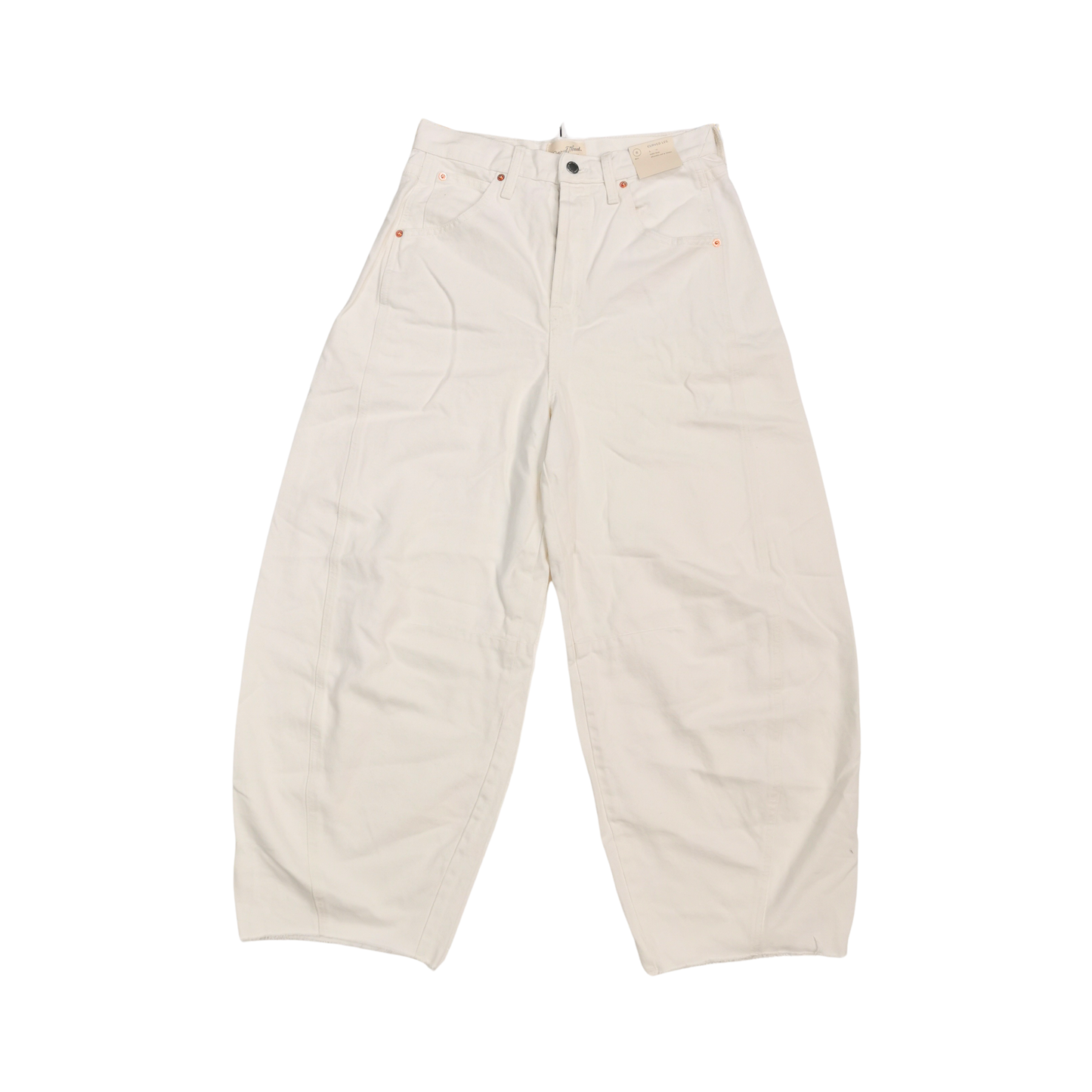 Jeans Estilo Barrel de Tiro Alto UNIVERSAL THREAD para mujer