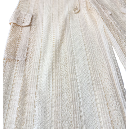 Pantalones Cover-up tipo cargo de crochet y tiro medio WILD FABLE para mujer