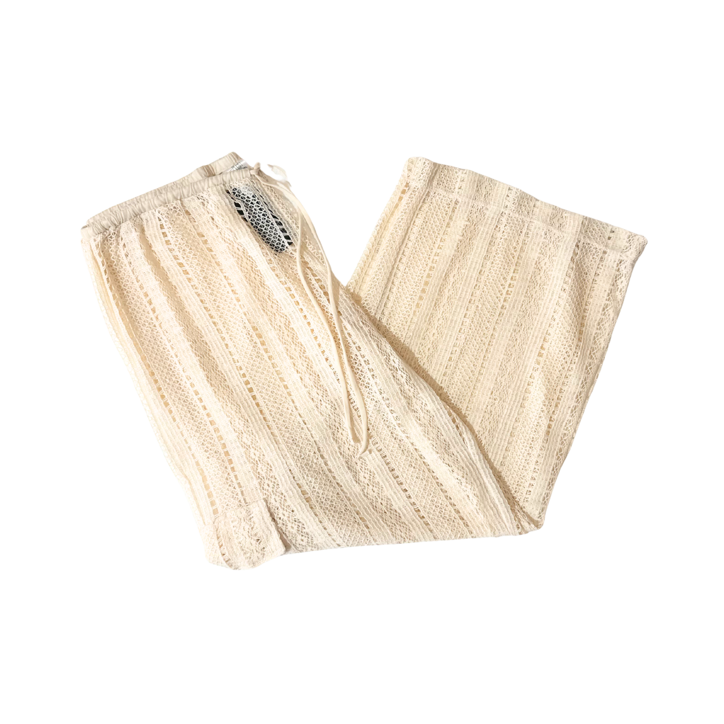 Pantalones Cover-up tipo cargo de crochet y tiro medio WILD FABLE para mujer