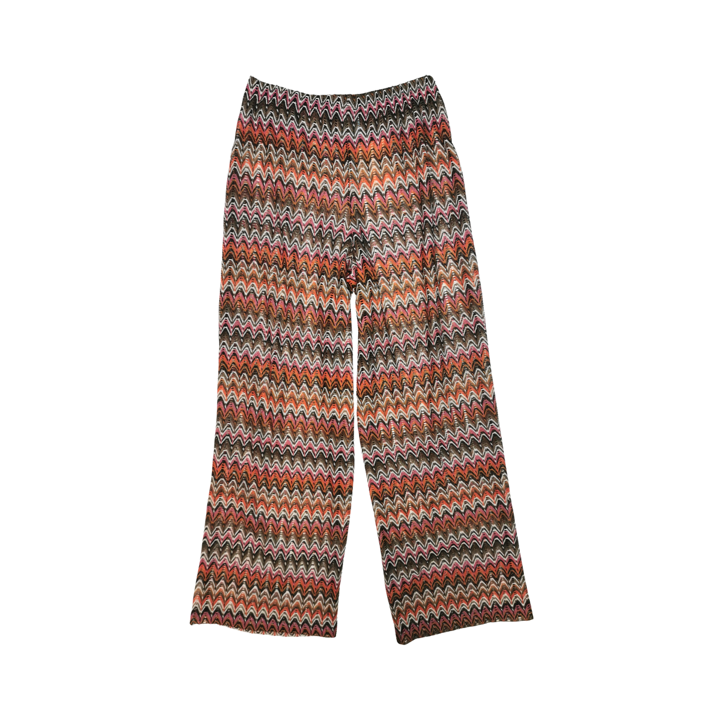 Pantalones de crochet con diseño en zigzag Cover-up SHADE & SHORE para mujer