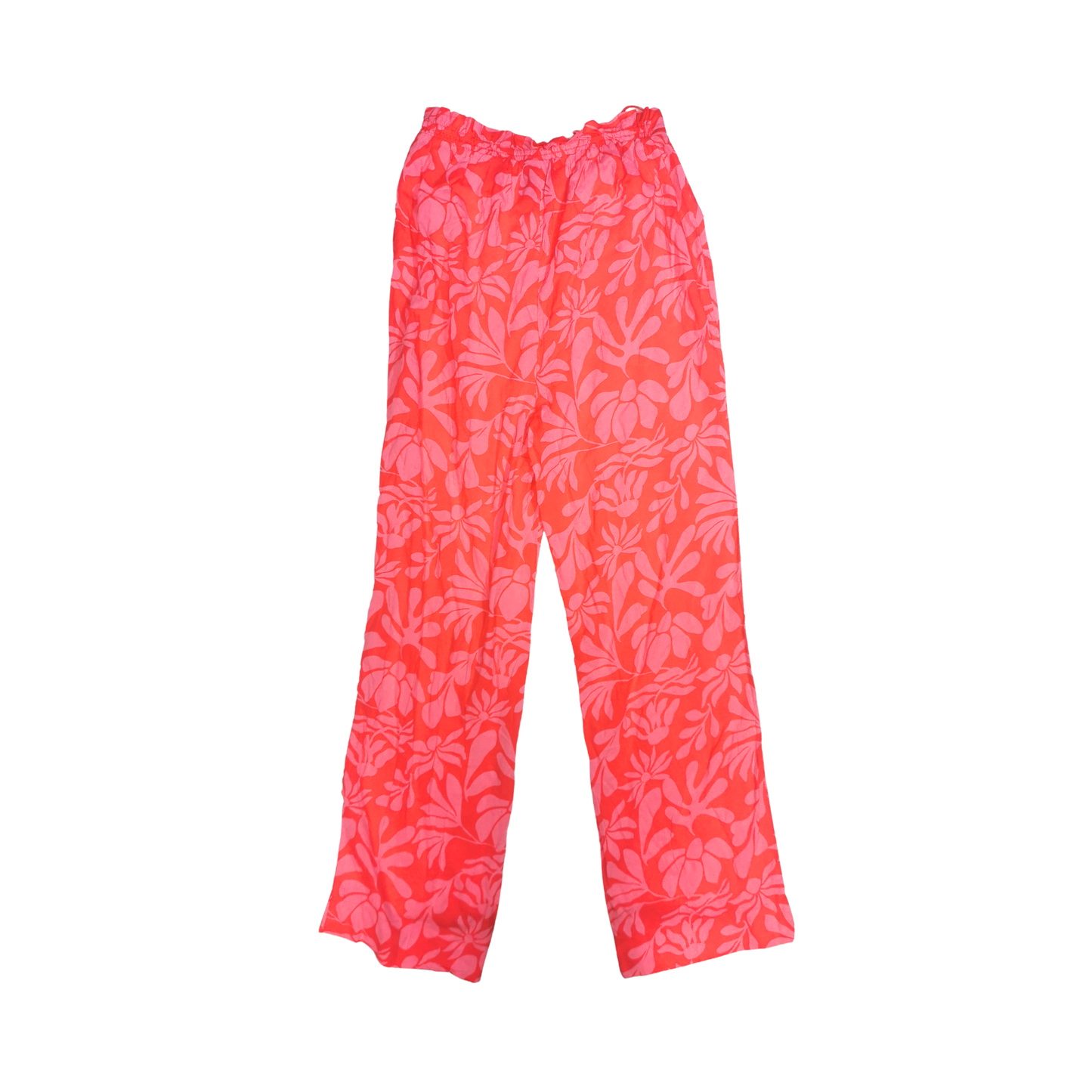 Pantalones de playa con cintura con volantes SHADE & SHORE para mujer