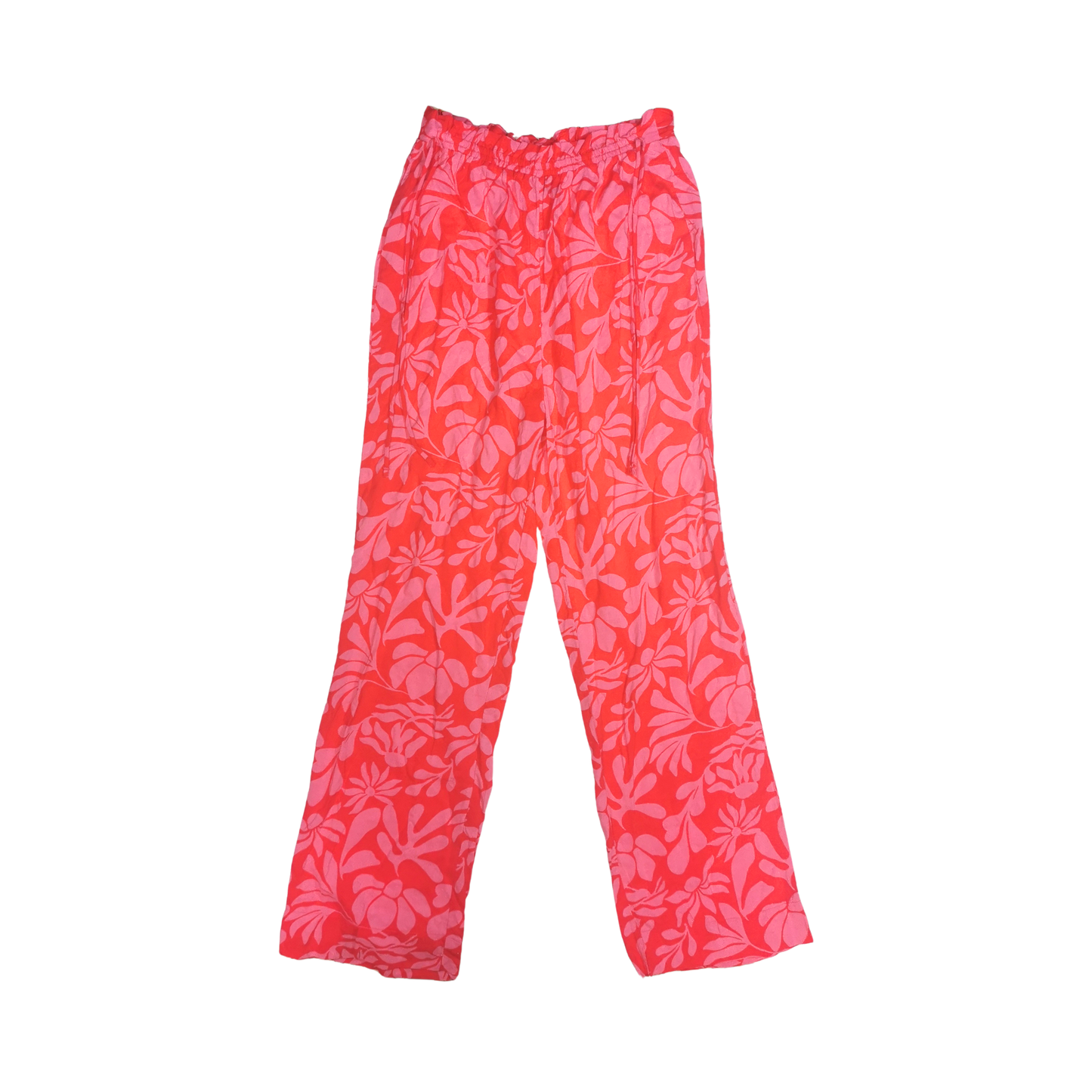 Pantalones de playa con cintura con volantes SHADE & SHORE para mujer