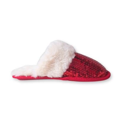 Pantuflas de lentejuelas con piel sintética CAT & JACK Lane para niña