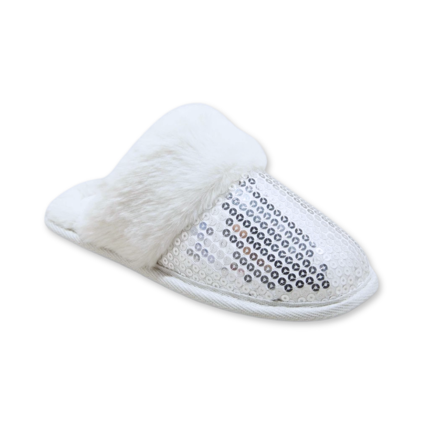 Pantuflas de lentejuelas con piel sintética CAT & JACK Lane para niña