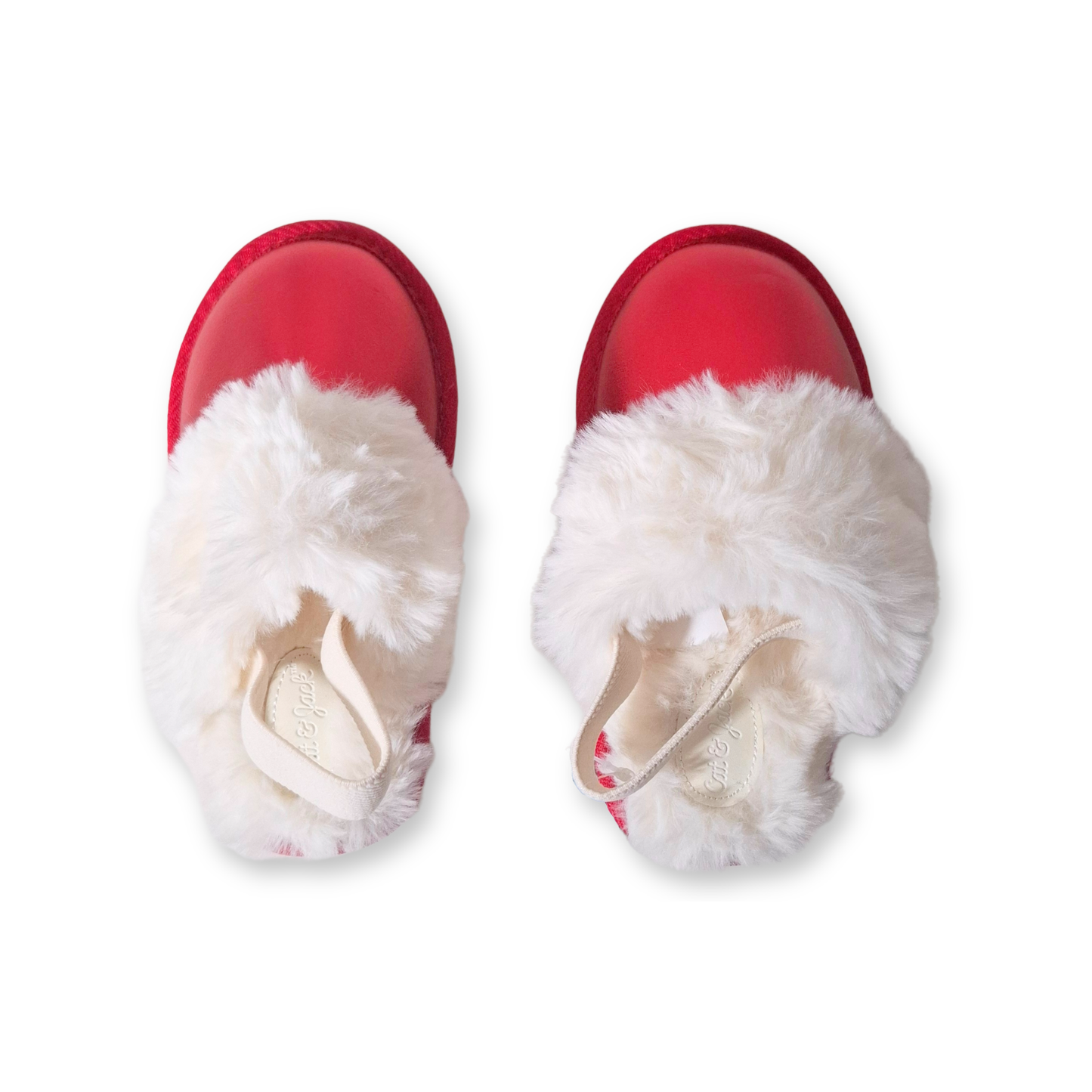 Pantuflas metalizadas con ajuste elástico CAT & JACK Lila para niña pequeña