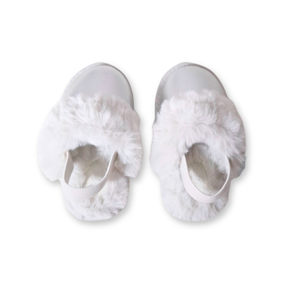 Pantuflas metalizadas con ajuste elástico CAT & JACK Lila para niña pequeña