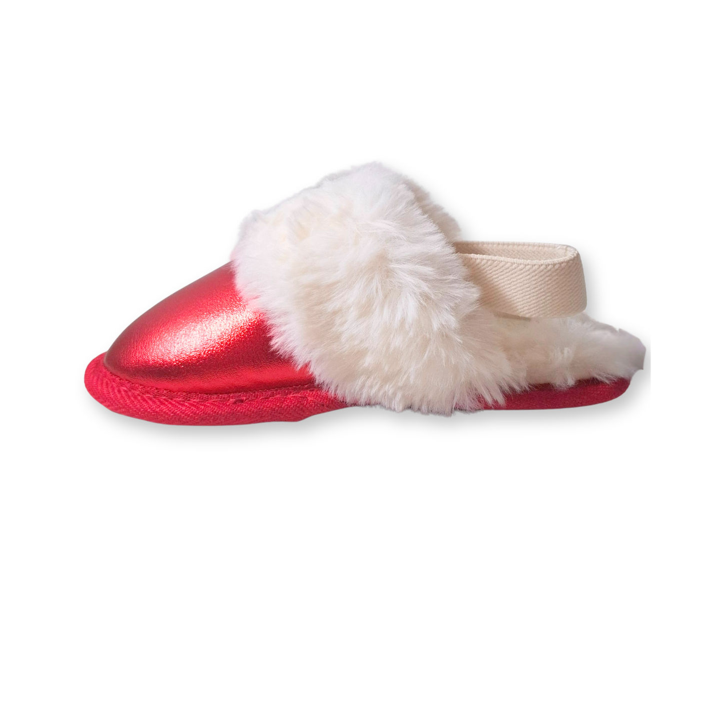 Pantuflas metalizadas con ajuste elástico CAT & JACK Lila para niña pequeña