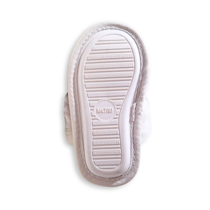 Pantuflas metalizadas con ajuste elástico CAT & JACK Lila para niña pequeña