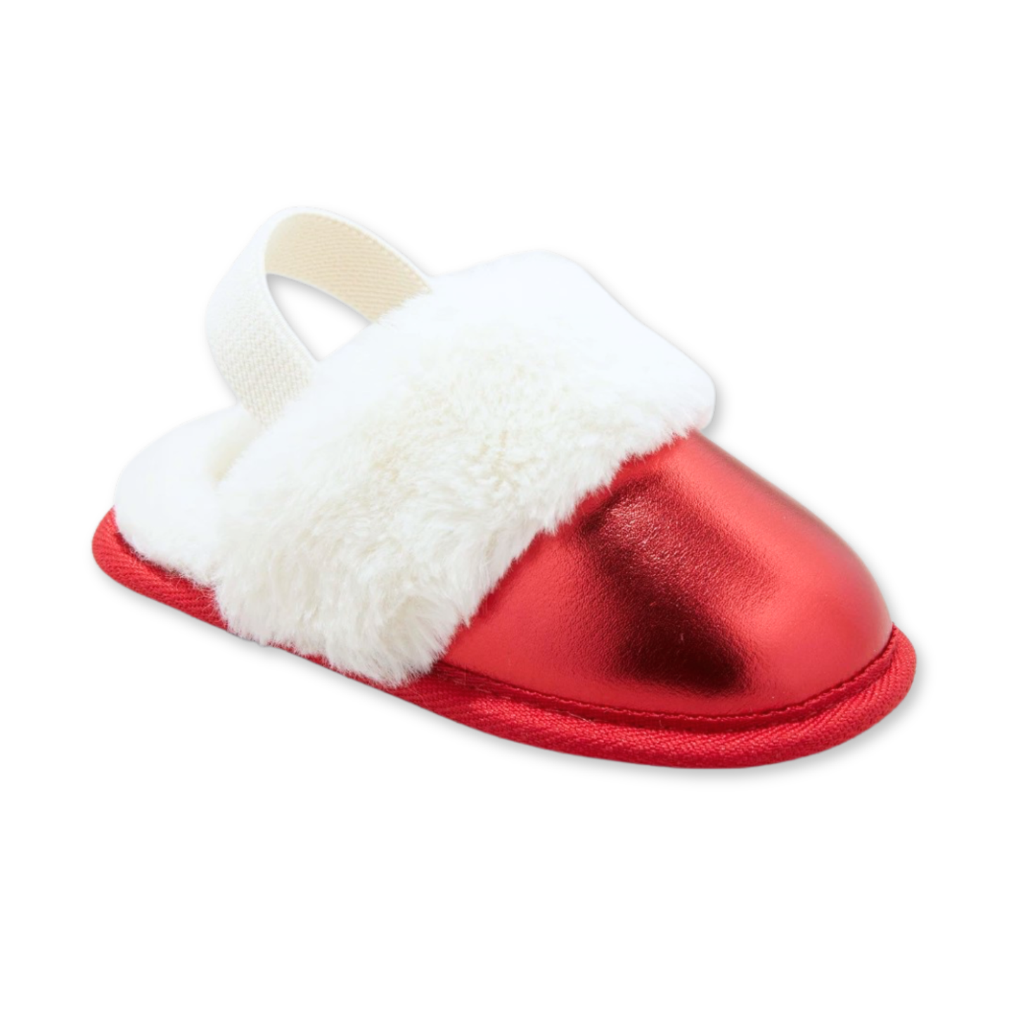 Pantuflas metalizadas con ajuste elástico CAT & JACK Lila para niña pequeña