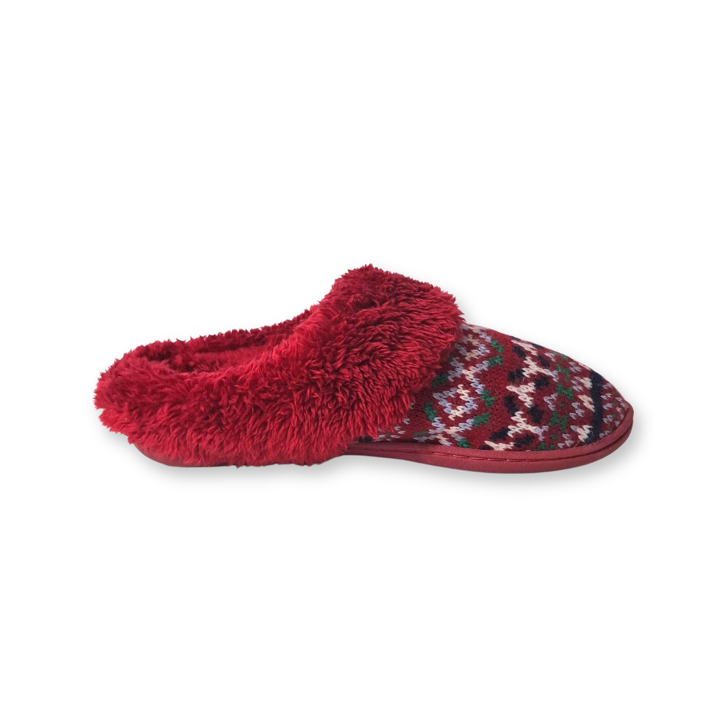 Pantuflas estilo clog tejido grueso DLUXE BY DEARFOAMS Carol para mujer