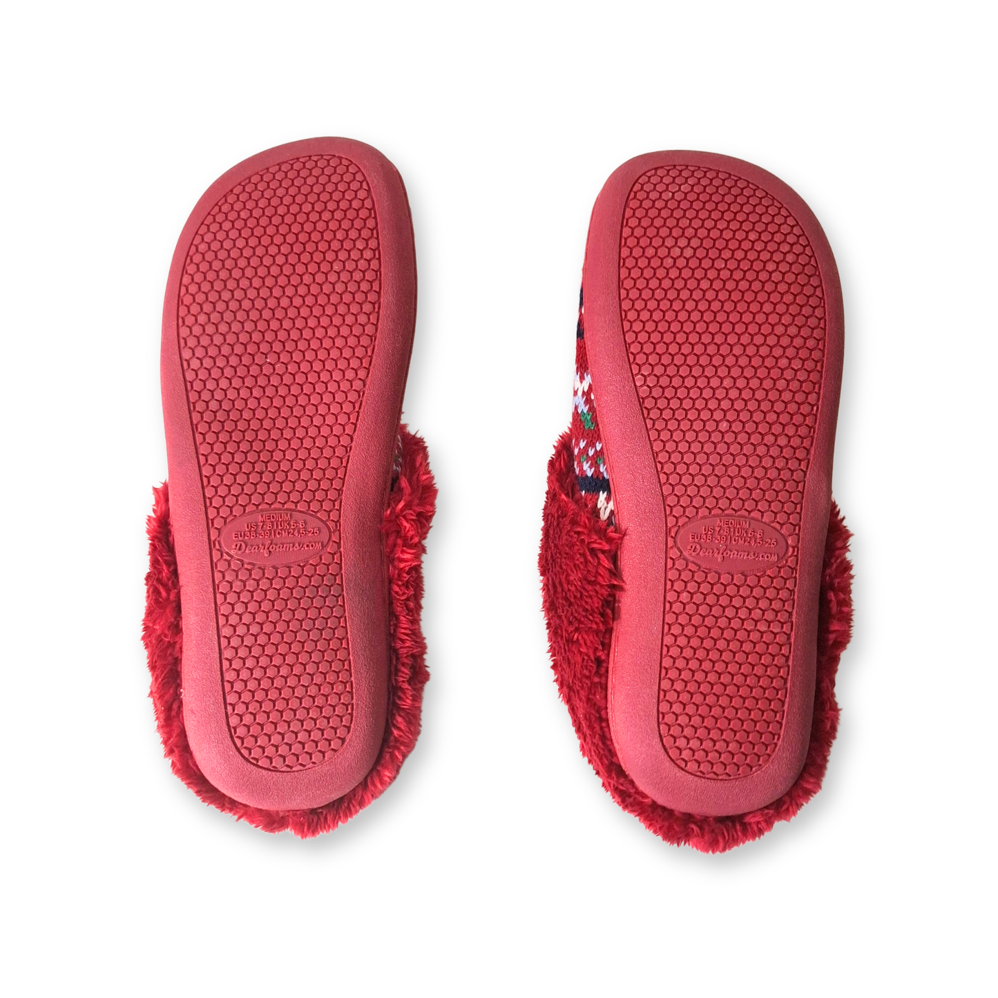 Pantuflas estilo clog tejido grueso DLUXE BY DEARFOAMS Carol para mujer