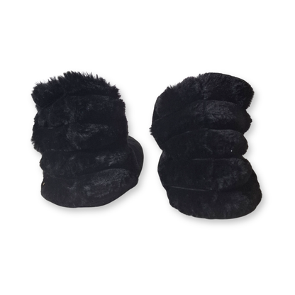 Pantuflas tipo botín de piel sintética AUDEN para mujer