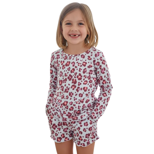 Pijama CAT& JACK Print para niña 2 piezas
