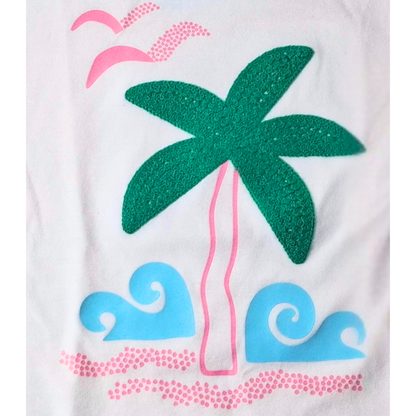 Playera CAT & JACK Palm Tree para niña