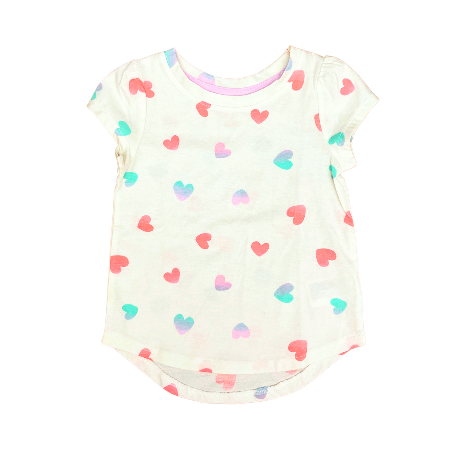 Playera CAT & JACK Hearts para niña