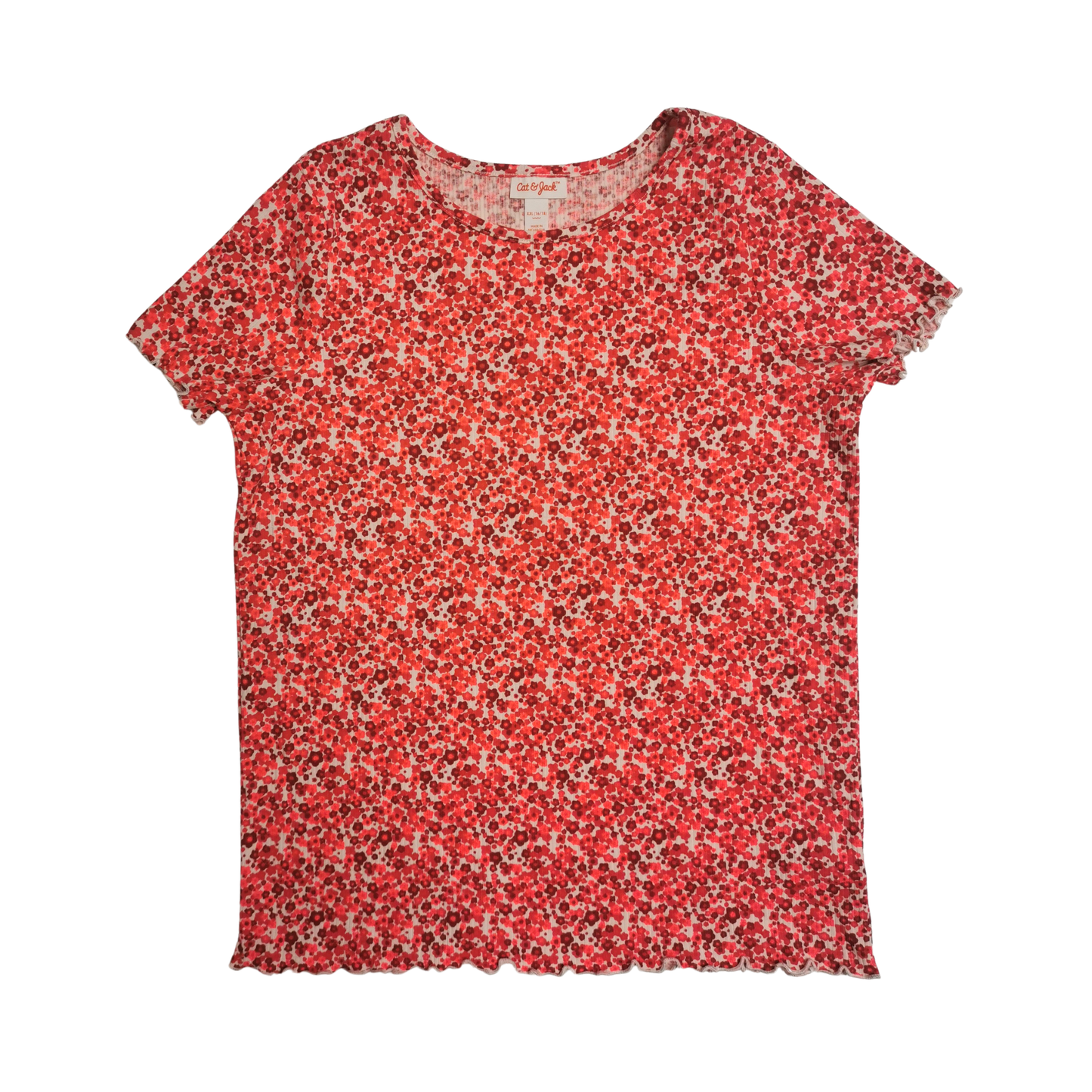 Playera acanalada CAT & JACK para adolescente niña