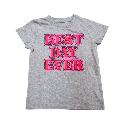 Playera OKIE DOKIE Best Day Ever para niña