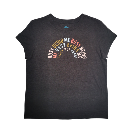 Playera THEREABOUTS Busy Being Me para adolescente niña