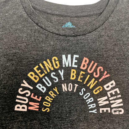 Playera THEREABOUTS Busy Being Me para adolescente niña
