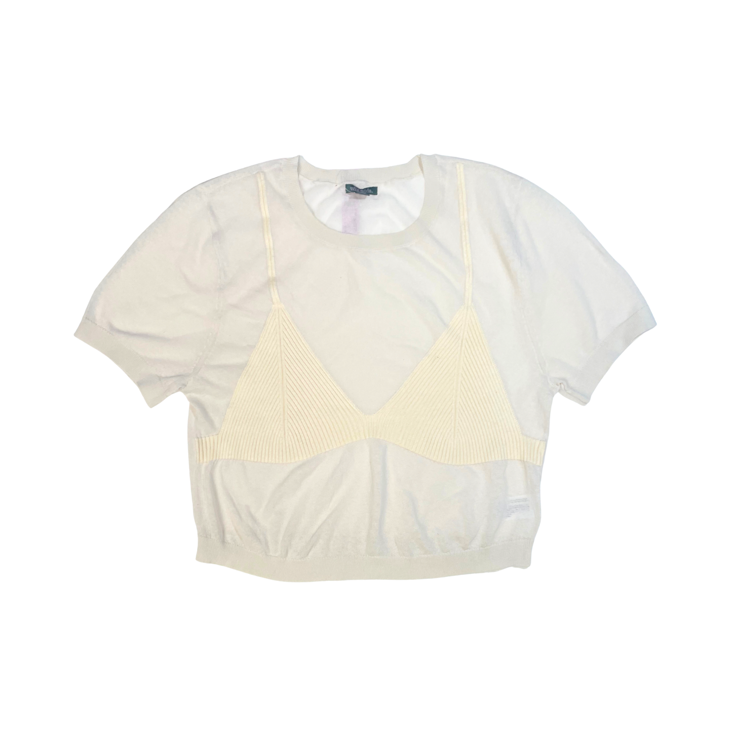 Playera de bikini tipo suéter WILD FABLE para mujer