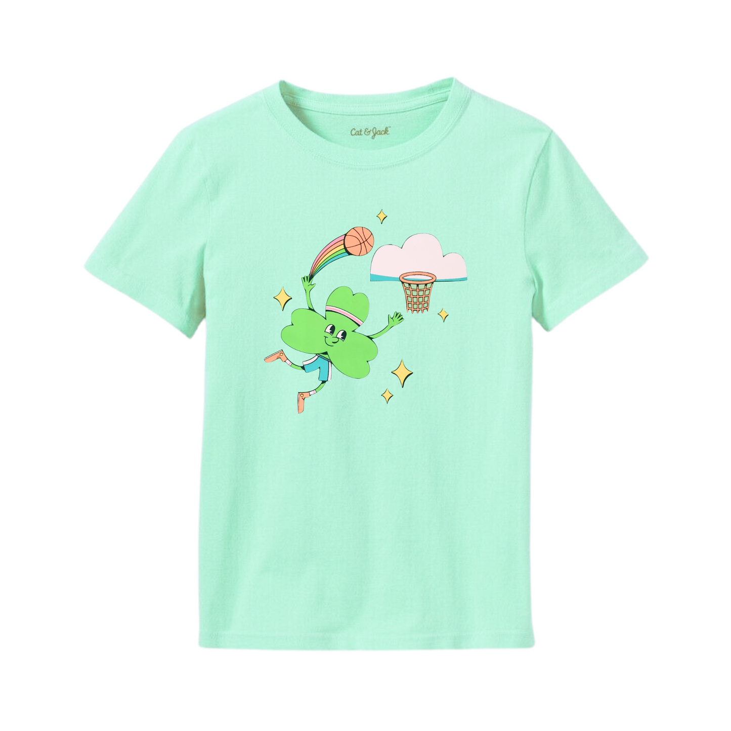 Playera CAT & JACK Lucky Basketball