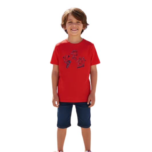 Playera CAT & JACK Rolling Gang para niño
