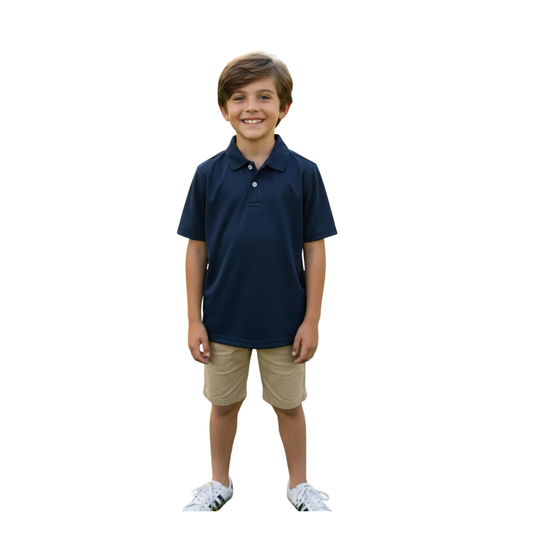 Playera tipo polo CAT & JACK Escolar para niño