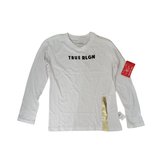 Playera manga larga TRUE RELIGION para adolescente niño