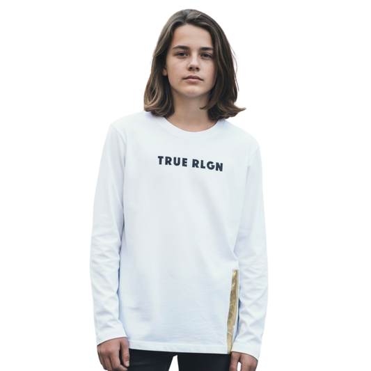 Playera manga larga TRUE RELIGION para niño