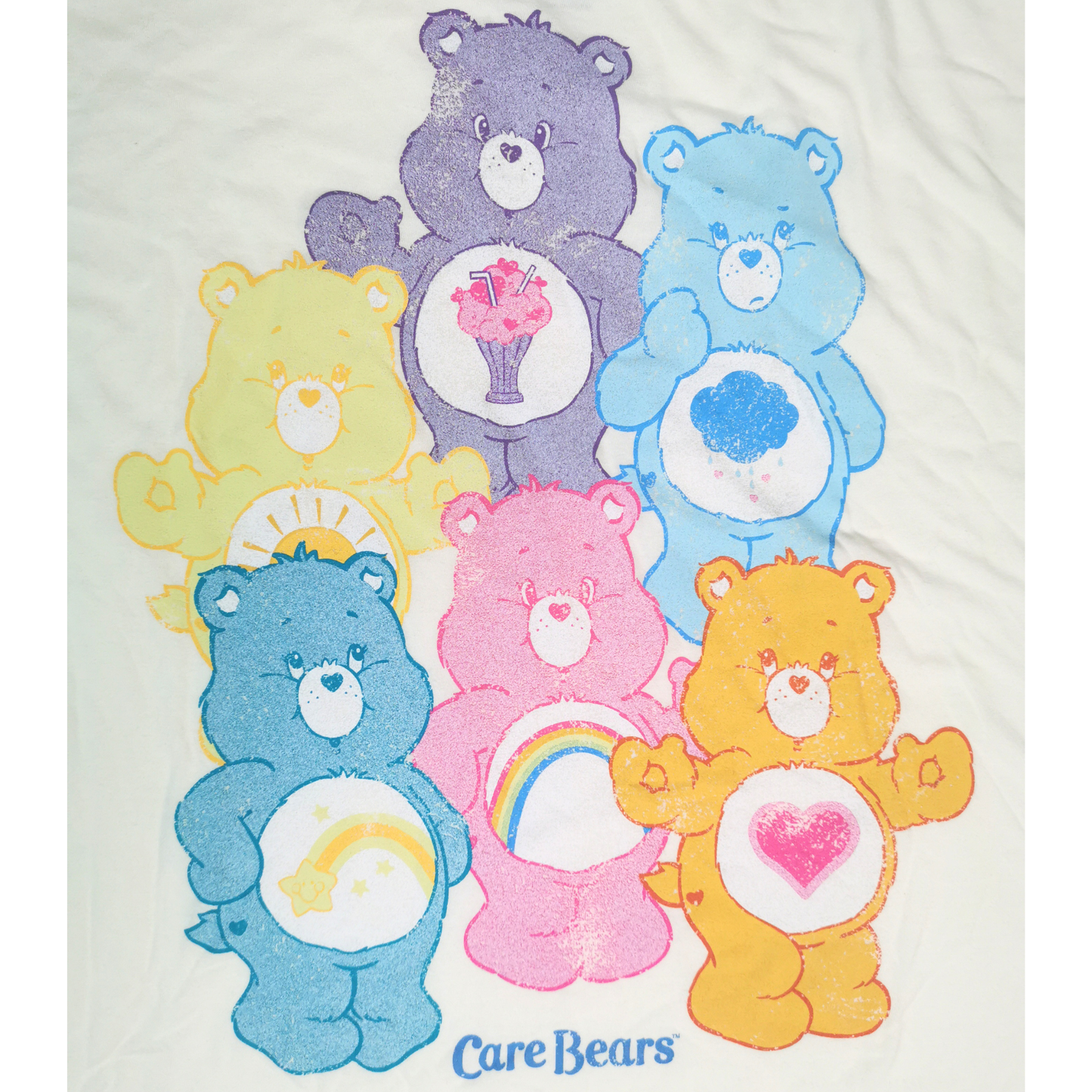 Playera de manga corta CARE BEARS Ositos Cariñositos para mujer