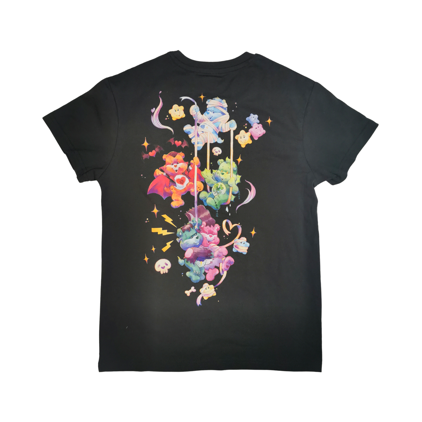 Playera de manga corta UNIVERSAL MONSTERS Care Bears (Ositos Cariñositos) para mujer