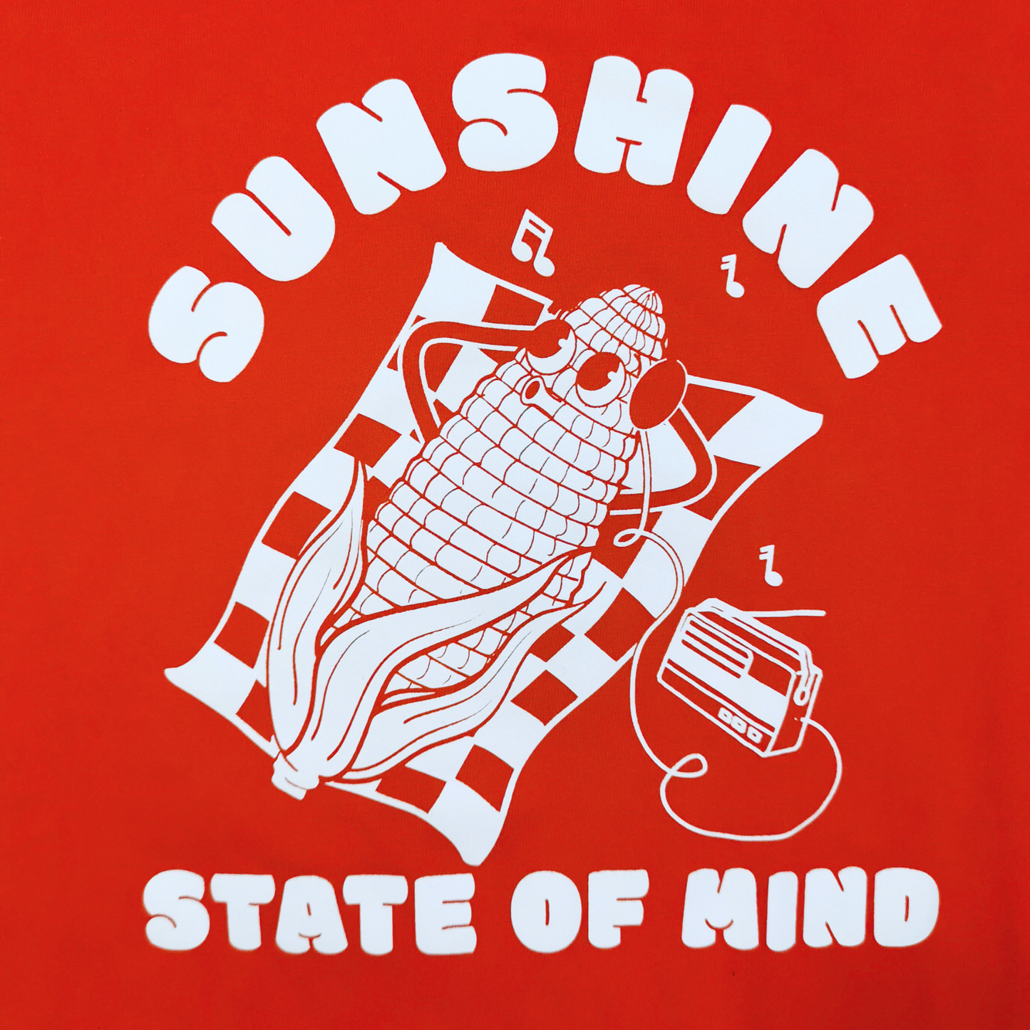 Playera de manga corta UNIVERSAL THREAD _Sunshine State of Mind_ para mujer