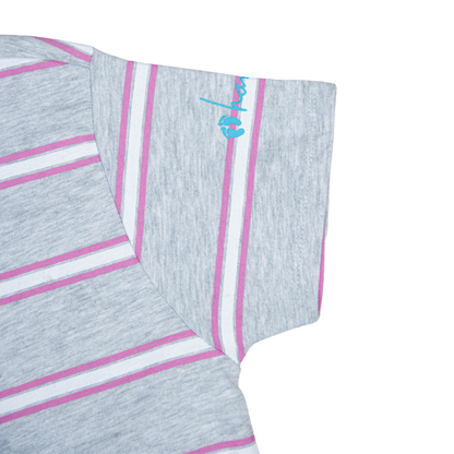Playera larga de manga corta HANG TEN para niña