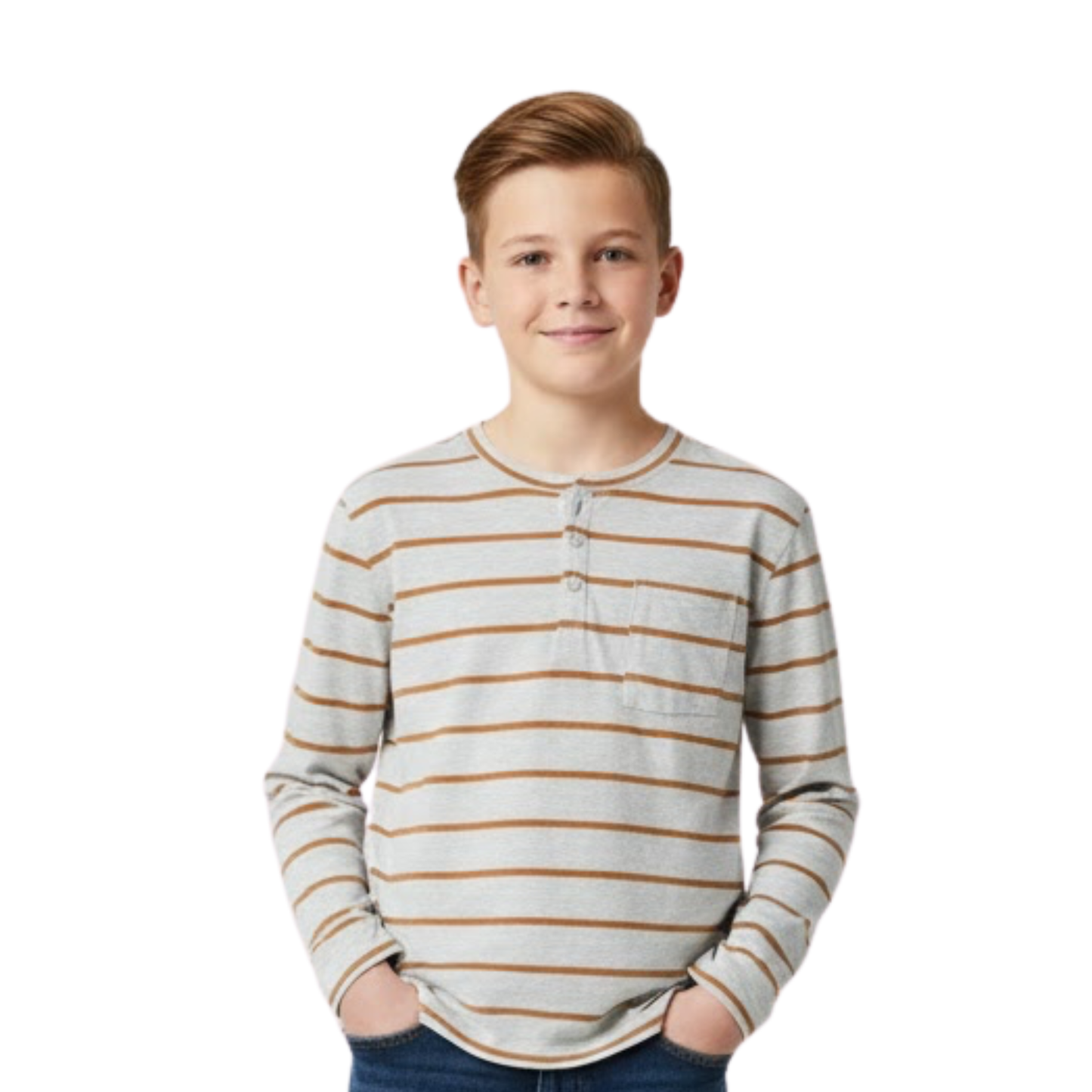 Playera de manga larga THEREABOUTS para niño