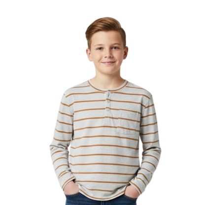 Playera de manga larga THEREABOUTS para niño