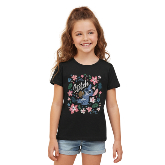 Playera STITCH Disney para niña