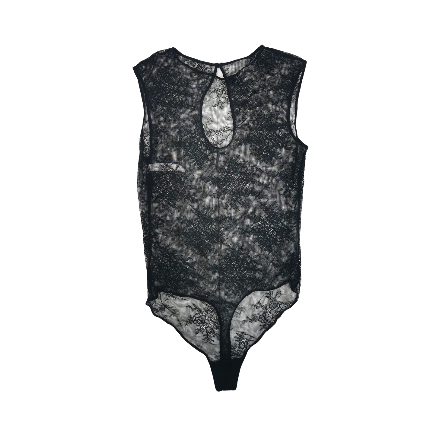 Body de encaje floral sin mangas AUDEN para mujer
