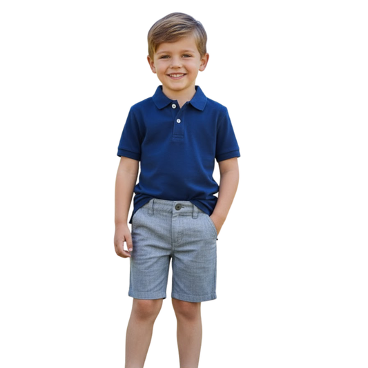 Shorts CAT & JACK Flat-Front para niño