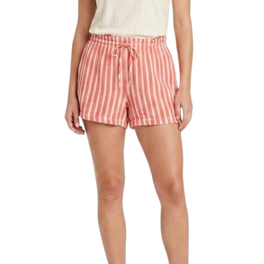 Shorts de gasa de talle alto con cordón UNIVERSAL THREAD para mujer