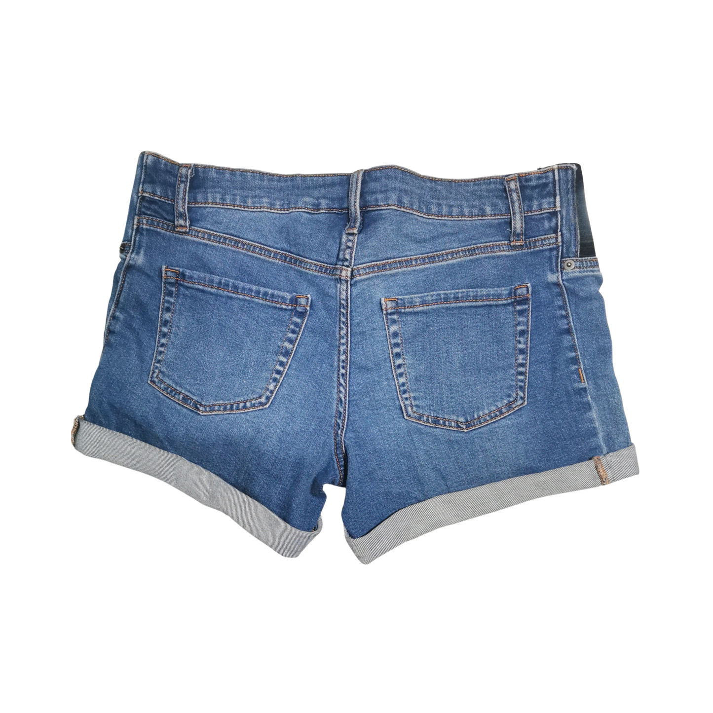 Shorts de maternidad de mezclilla tipo "midi" ISABEL MATERNITY