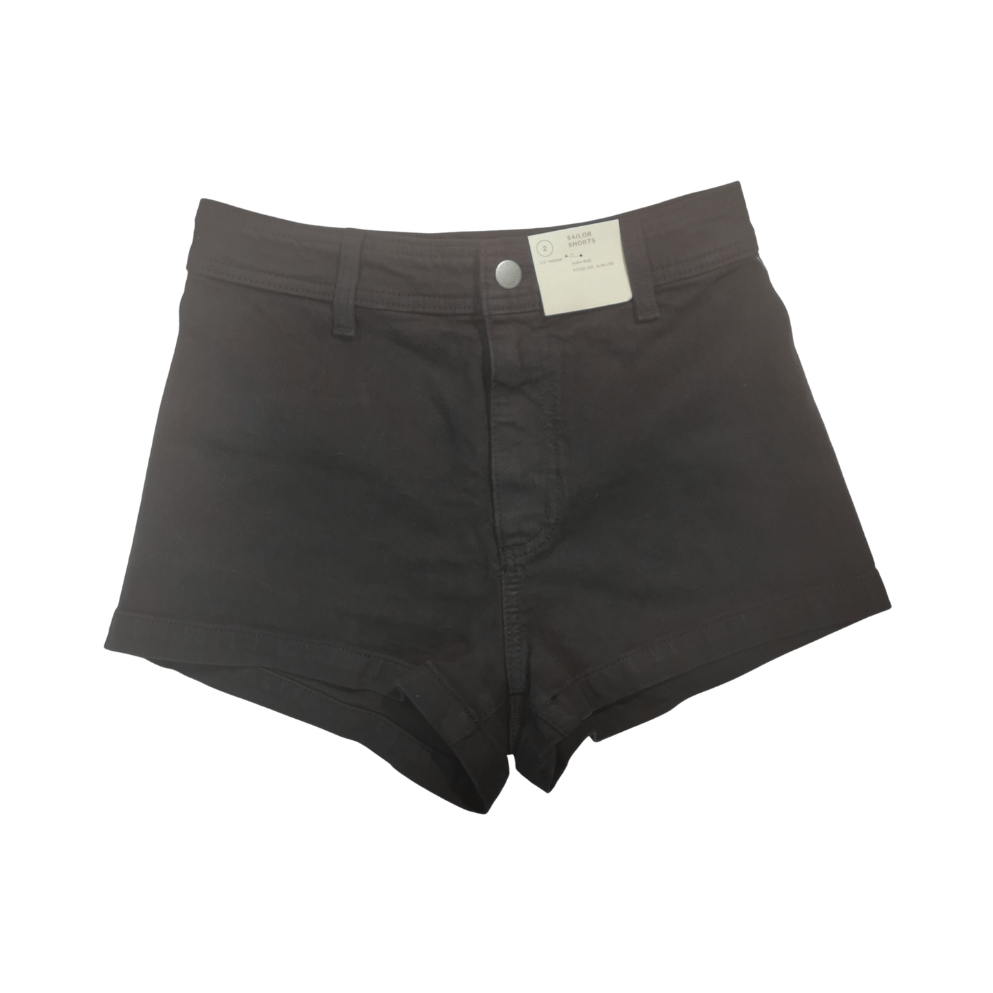 Shorts de mezclilla de tiro alto estilo marinero UNIVERSAL THREAD para mujer
