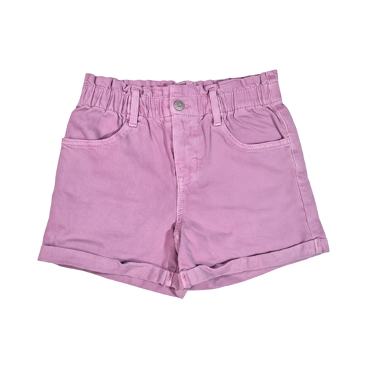 Shorts de tiro alto con cintura fruncida CAT & JACK para niña