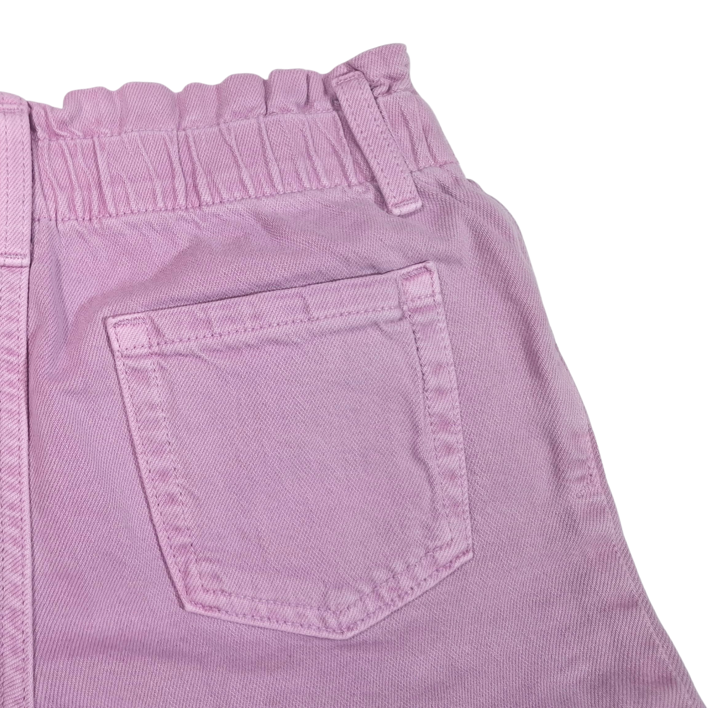 Shorts de tiro alto con cintura fruncida CAT & JACK para niña