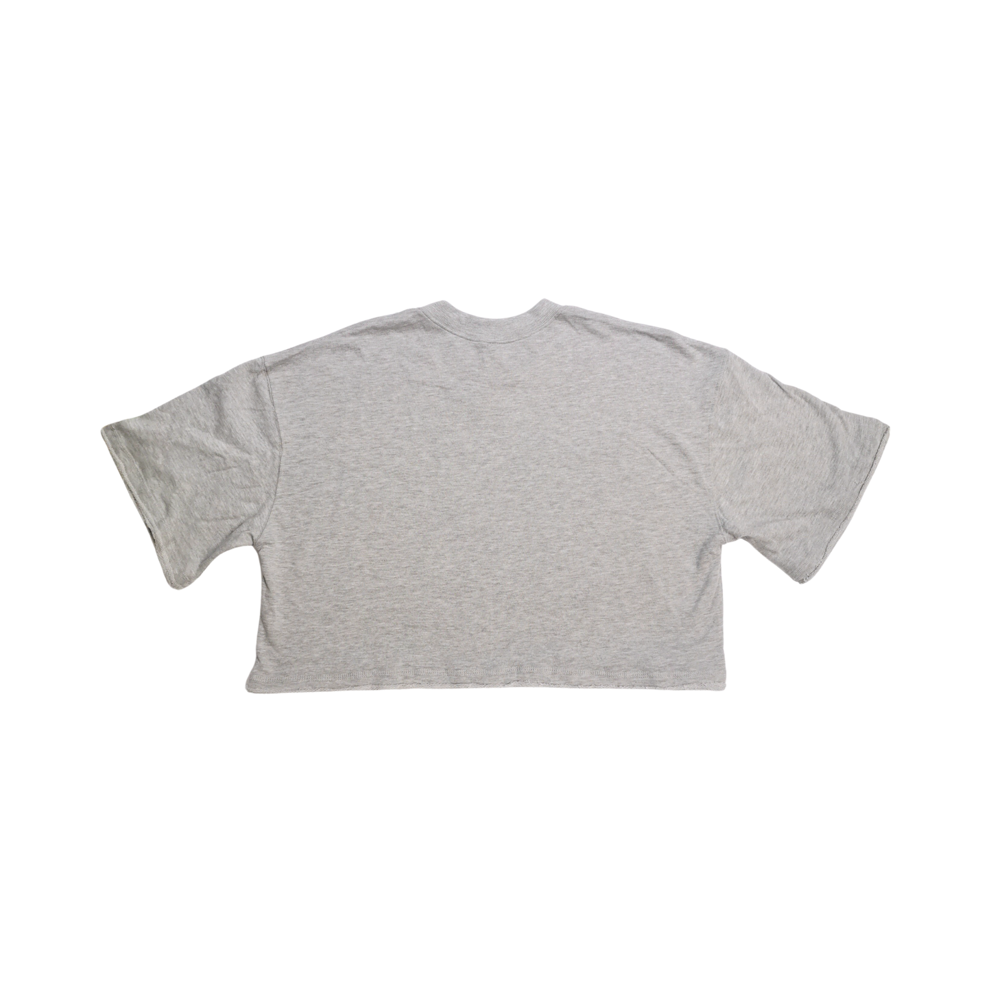 Sudadera Crop de Manga Corta WILD FABLE Estilo French Terry para mujer