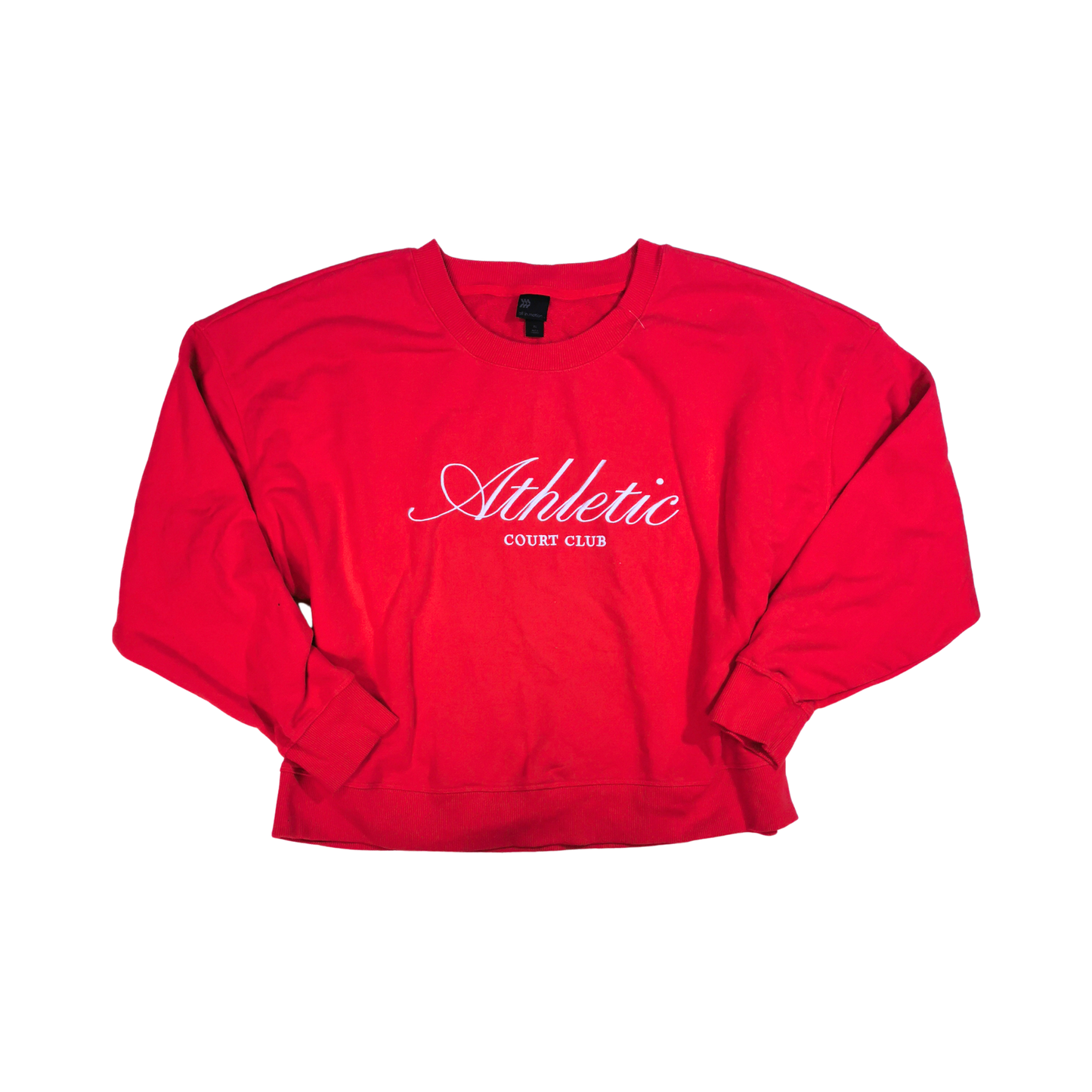 Sudadera de cuello redondo de French Terry ALL IN MOTION para mujer