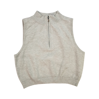 Chaleco tipo suéter de cuello alto WILD FABLE para mujer
