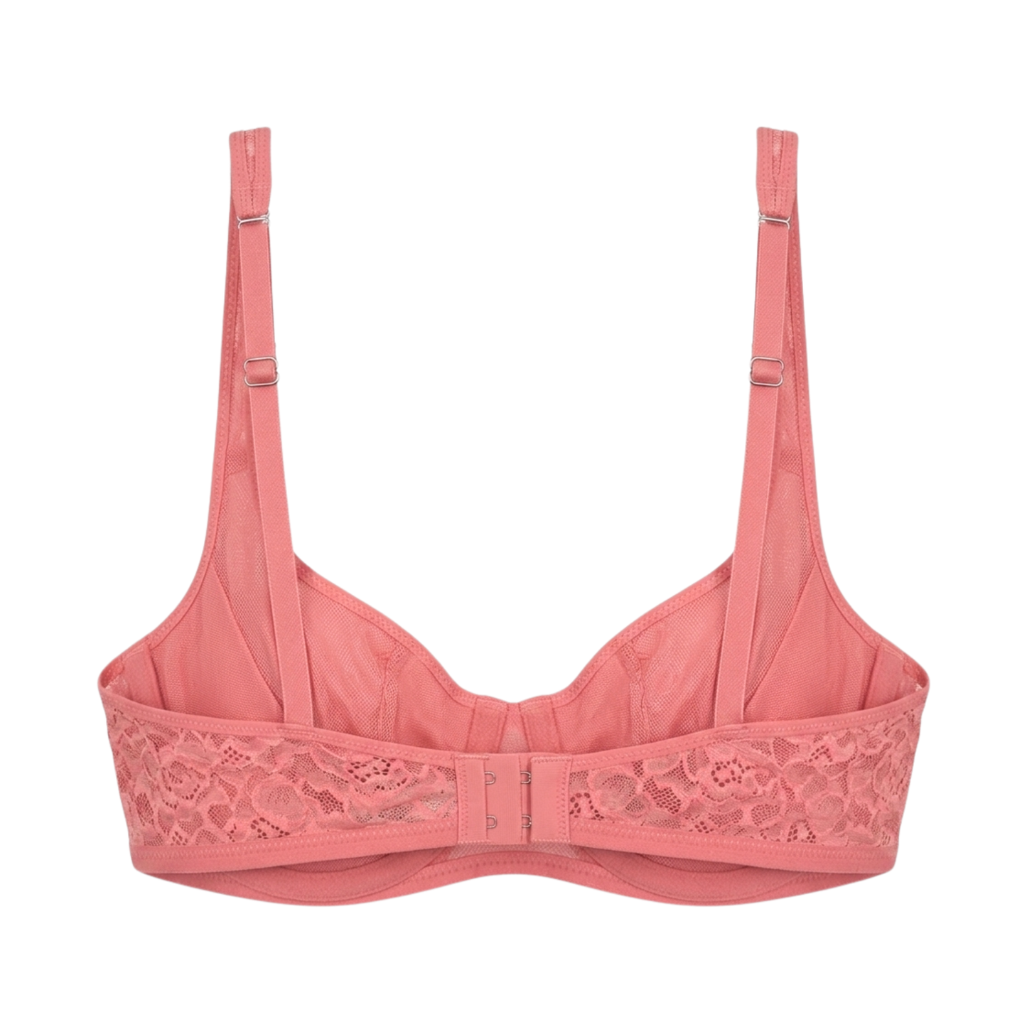 Bra balconette de encaje con escote redondo AUDEN para mujer